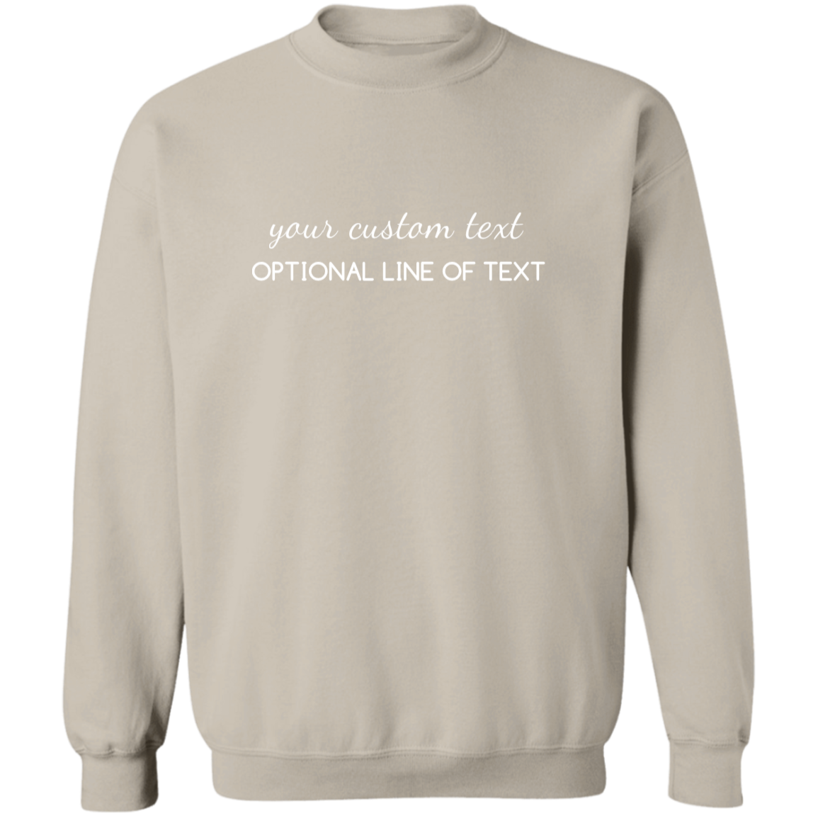 Custom Sweatshirt and Hoodie, Custom Text Sweatshirts, Personalized Sweatshirt, Customizable Crewneck, Personalized Gift, Matching Shirts