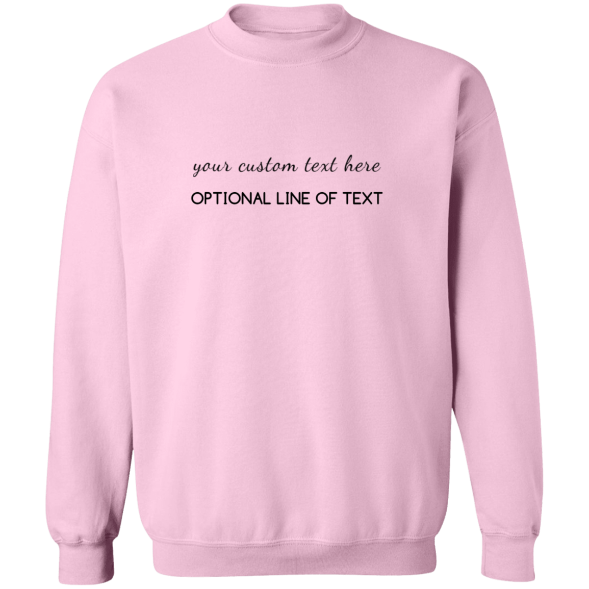 Custom Sweatshirt and Hoodie, Custom Text Sweatshirts, Personalized Sweatshirt, Customizable Crewneck, Personalized Gift, Matching Shirts