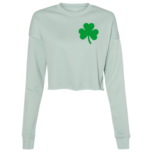 St Patrick's Sweater, St Patrick's Cropped Fleece Crew