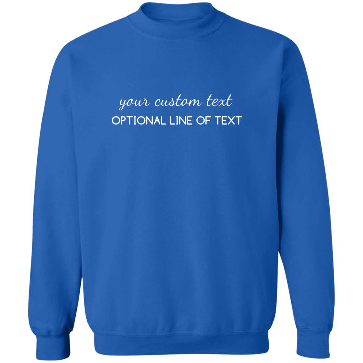 Custom Sweatshirt and Hoodie, Custom Text Sweatshirts, Personalized Sweatshirt, Customizable Crewneck, Personalized Gift, Matching Shirts