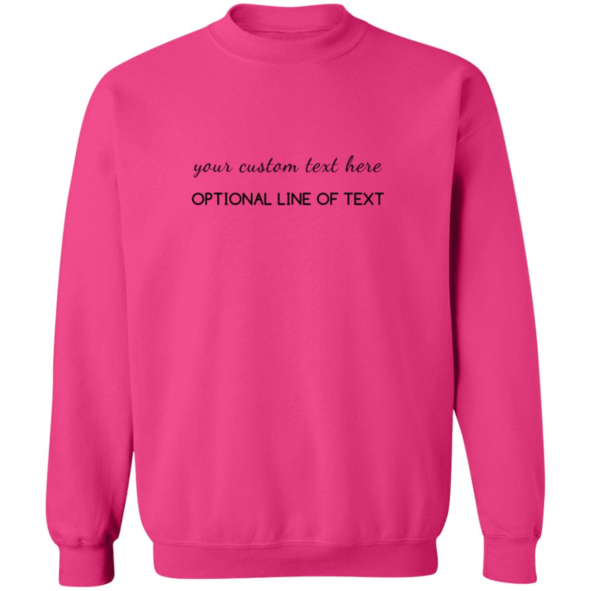 Custom Sweatshirt and Hoodie, Custom Text Sweatshirts, Personalized Sweatshirt, Customizable Crewneck, Personalized Gift, Matching Shirts