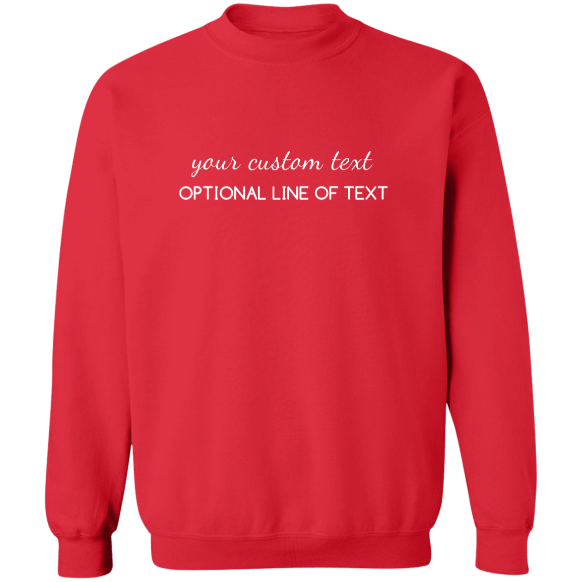 Custom Sweatshirt and Hoodie, Custom Text Sweatshirts, Personalized Sweatshirt, Customizable Crewneck, Personalized Gift, Matching Shirts