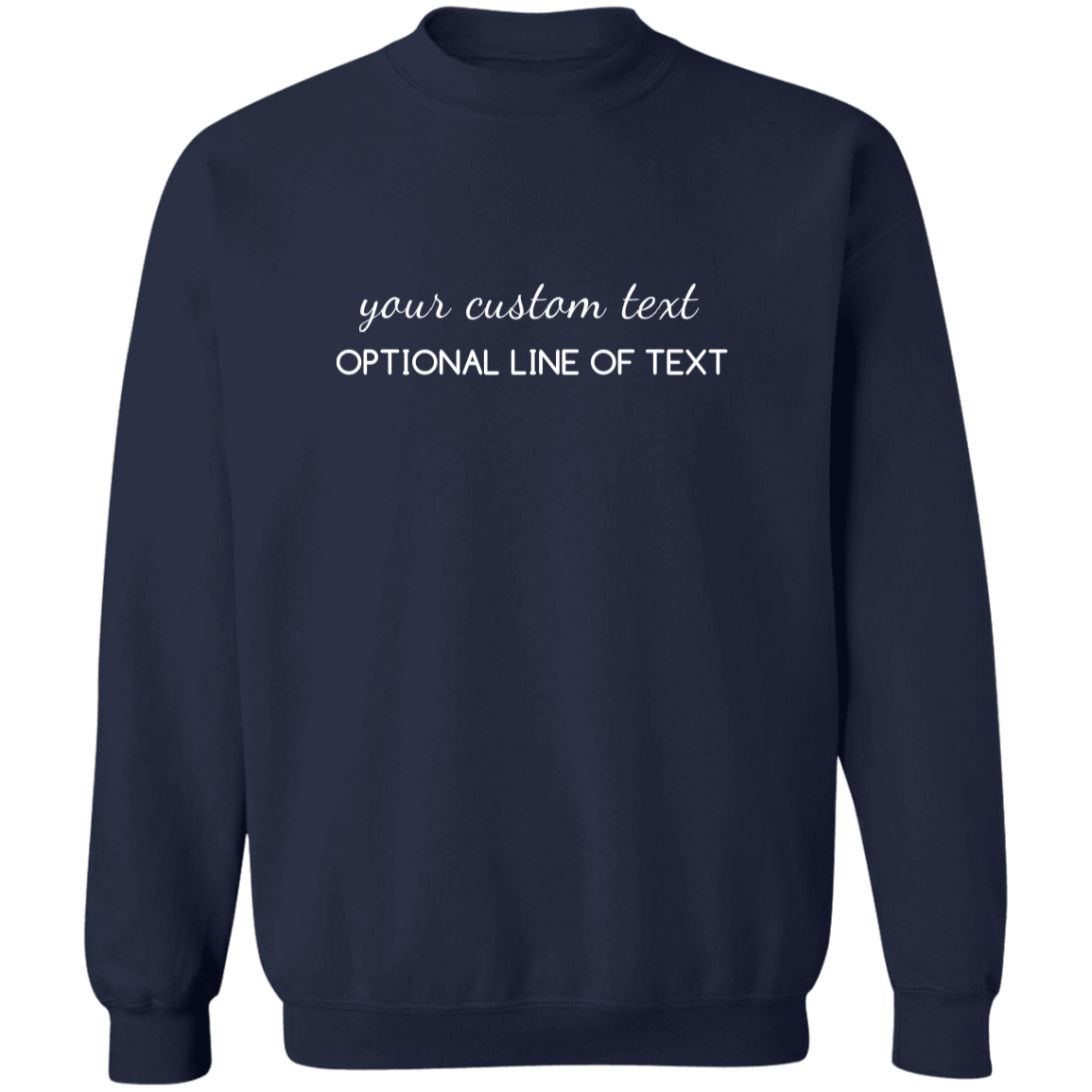 Custom Sweatshirt and Hoodie, Custom Text Sweatshirts, Personalized Sweatshirt, Customizable Crewneck, Personalized Gift, Matching Shirts