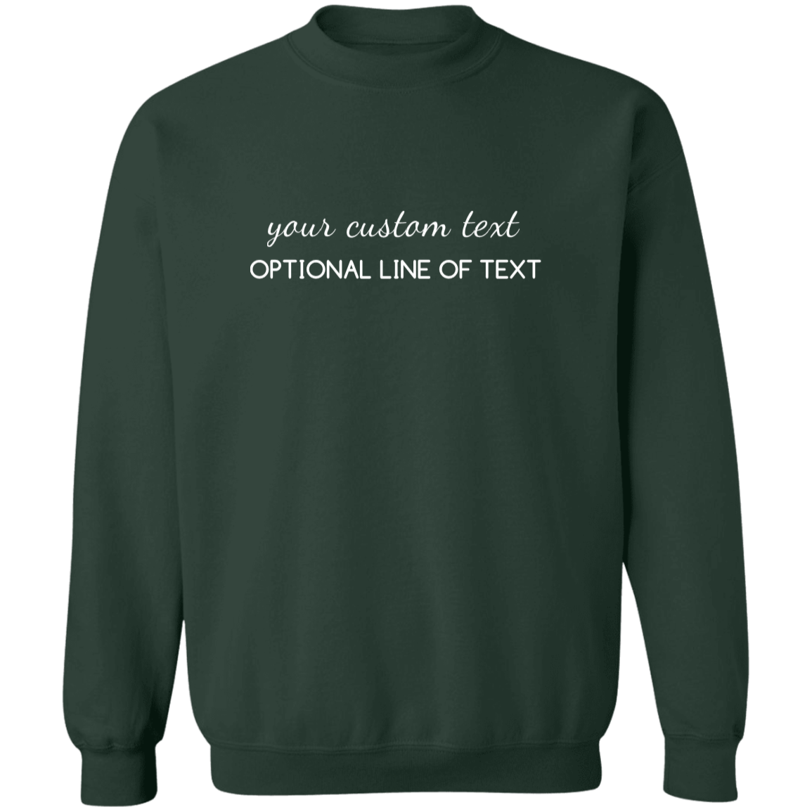 Custom Sweatshirt and Hoodie, Custom Text Sweatshirts, Personalized Sweatshirt, Customizable Crewneck, Personalized Gift, Matching Shirts