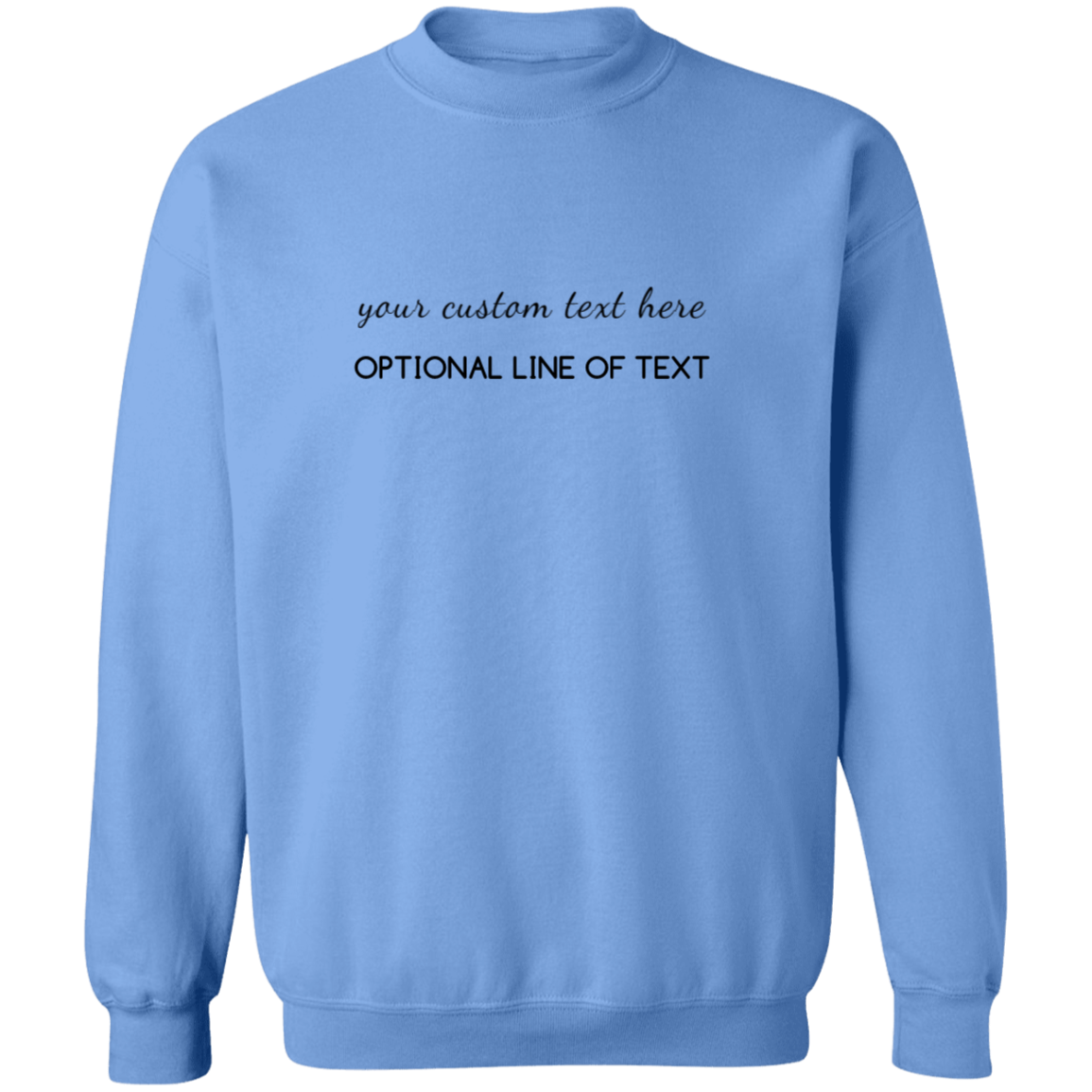 Custom Sweatshirt and Hoodie, Custom Text Sweatshirts, Personalized Sweatshirt, Customizable Crewneck, Personalized Gift, Matching Shirts