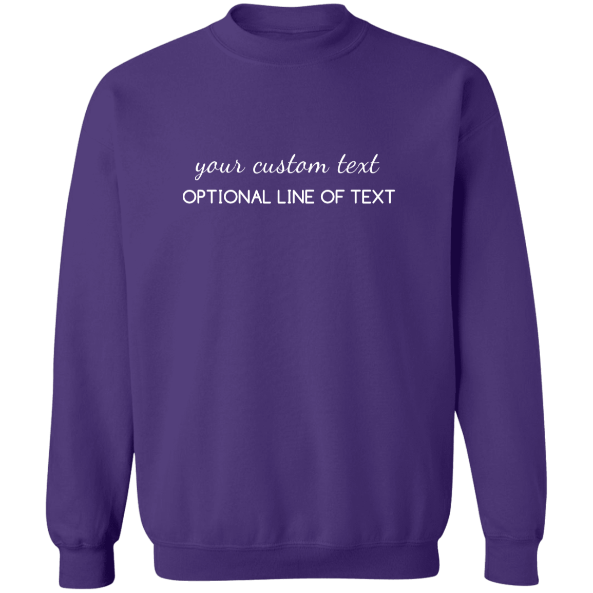 Custom Sweatshirt and Hoodie, Custom Text Sweatshirts, Personalized Sweatshirt, Customizable Crewneck, Personalized Gift, Matching Shirts