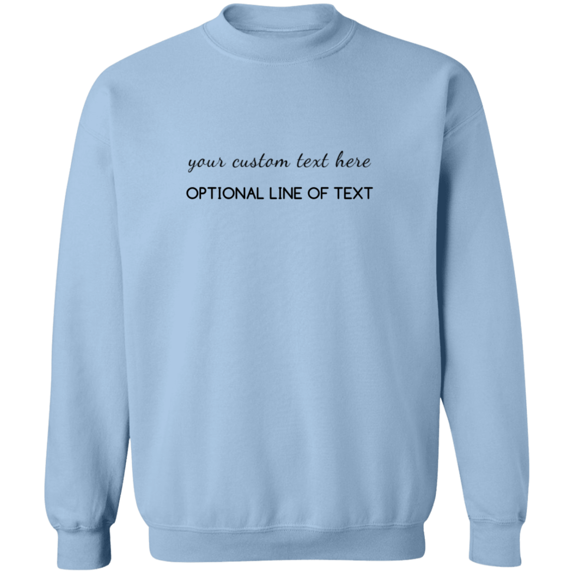 Custom Sweatshirt and Hoodie, Custom Text Sweatshirts, Personalized Sweatshirt, Customizable Crewneck, Personalized Gift, Matching Shirts